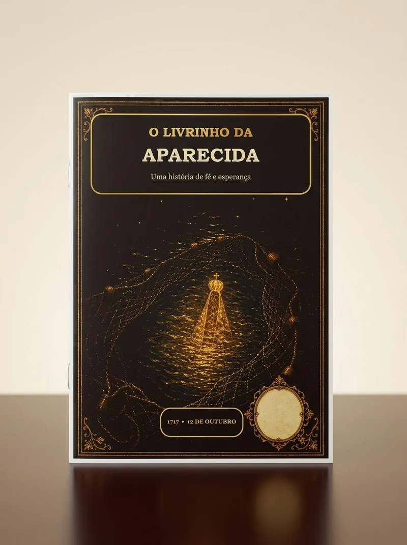 Capa do Livrinho da Aparecida impresso